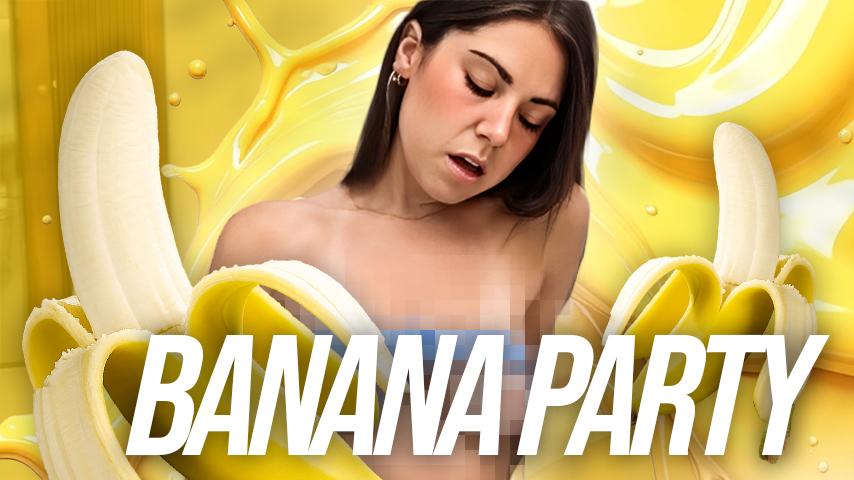 Il nuovo giocattolo a forma di banana - oddio mi ha trasformata in un disastro tremante sul pavimento del bagno.