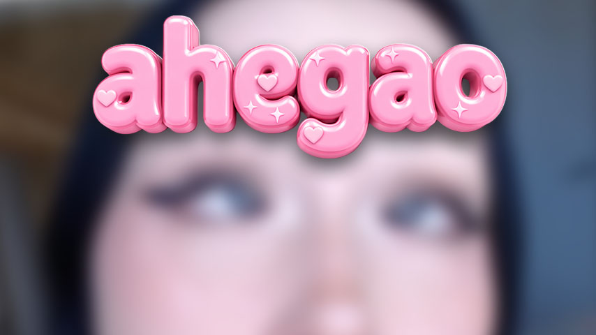 Pompino sciatto di ahegao