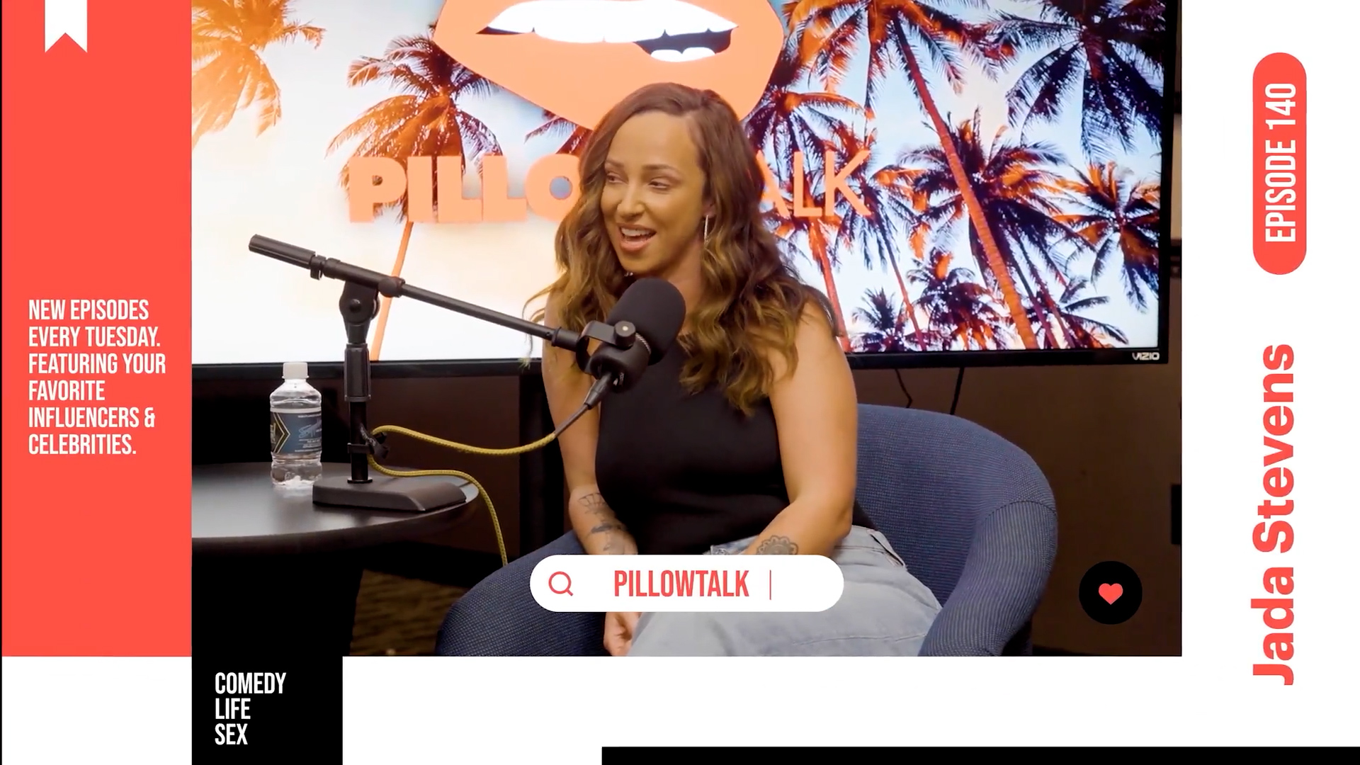 Il podcast Pillow Talk di Ryan Pownall presenta gli invitati Jada Stevens e Phoenix Marie.