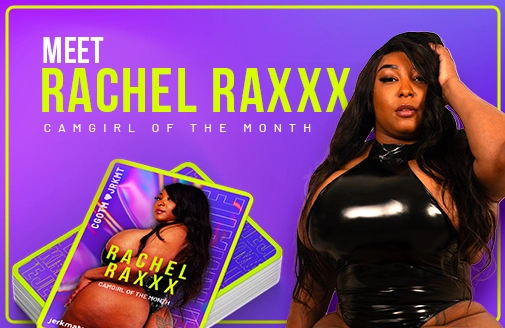 Ti Presentiamo Rachel Raxxx: La Camgirl del Mese di Maggio