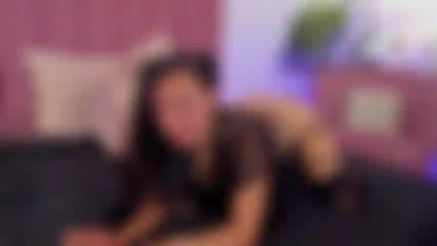 Un'asiatica sexy toccati.