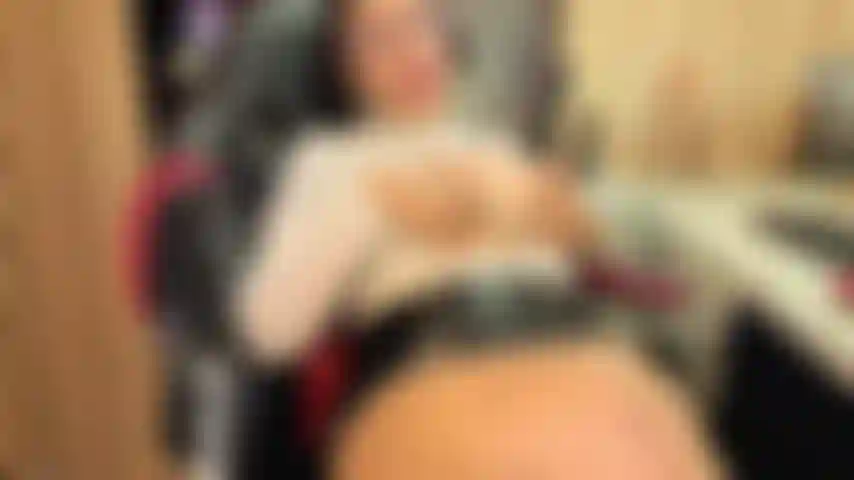Hot tits and rubbing my pussy in my wet panties