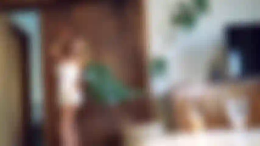 Pronta a fare festa.