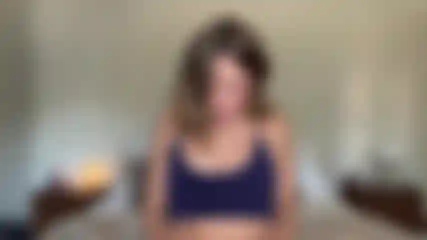 SQUIRTING after a gym session!! (pussy play, full nude, gym clothes, grey gym shorts, wet patches, fingering)