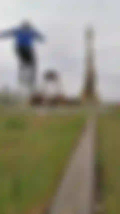 Controllo per vedere se sono ancora in grado di mantenere l'equilibrio.