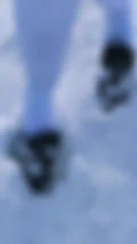 Approfittando della prima neve nel 2023.