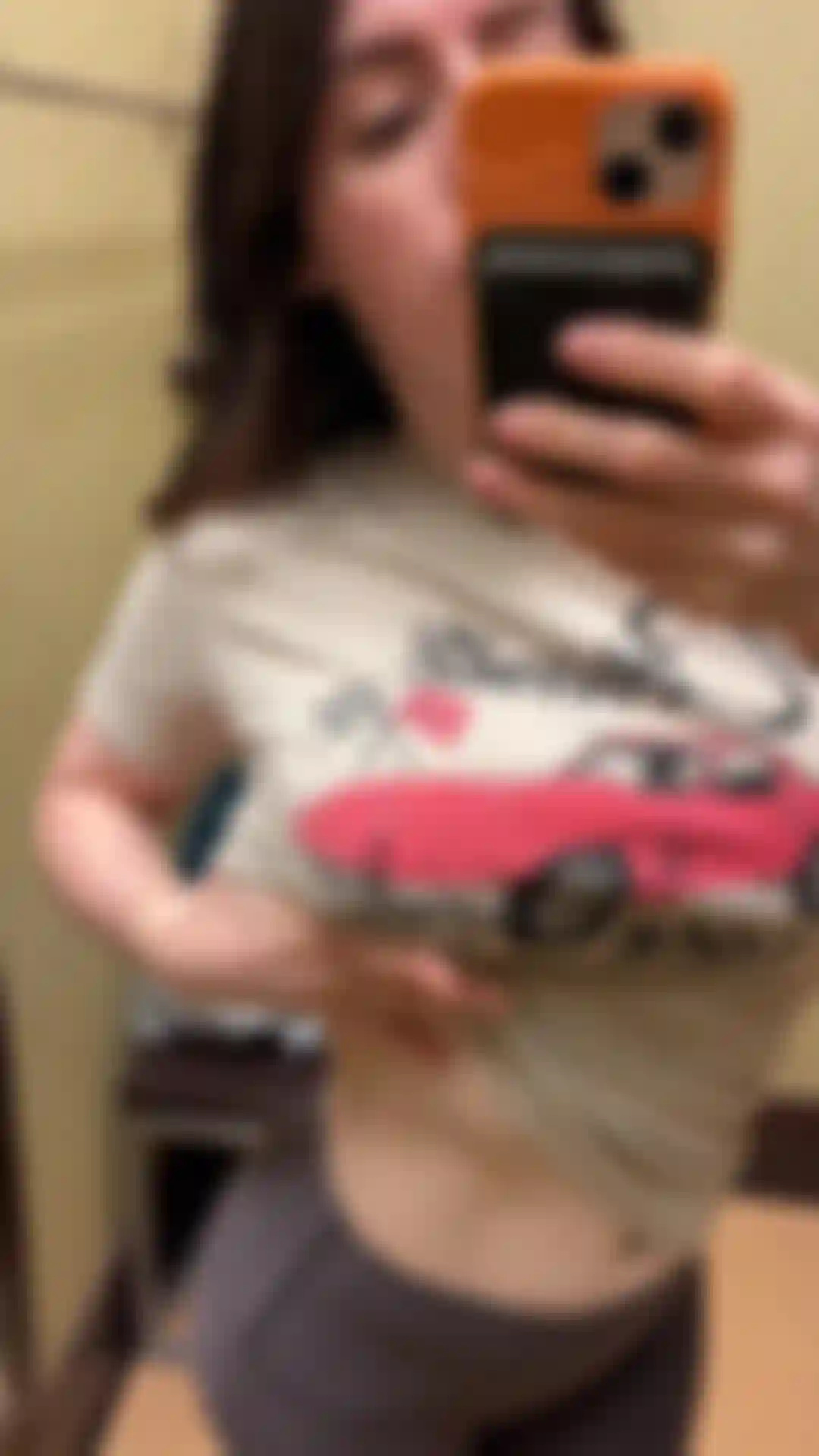 Mi diverto nel camerino.