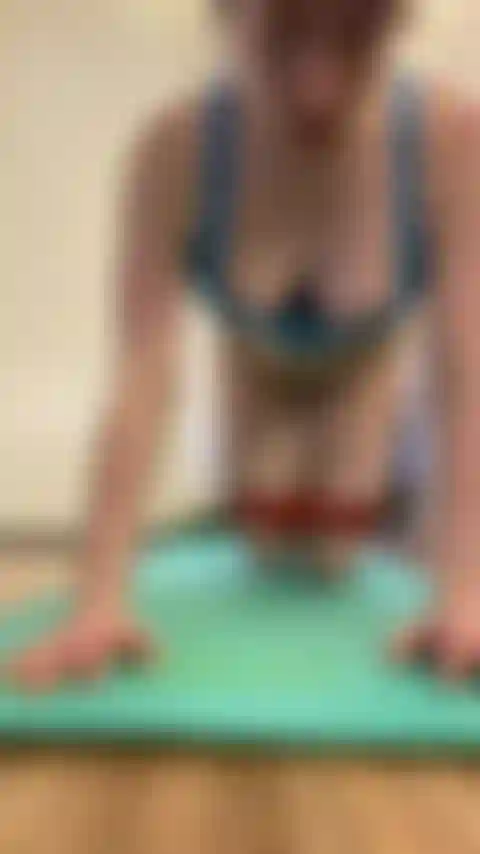 Allenamento senza pantaloni.