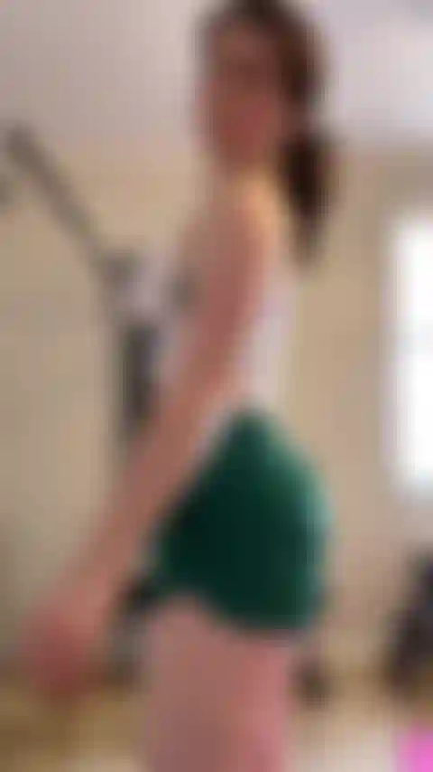 Allenamento in topless.