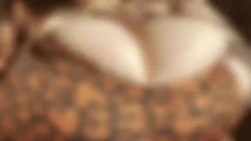 Oiling my huge tits by the window