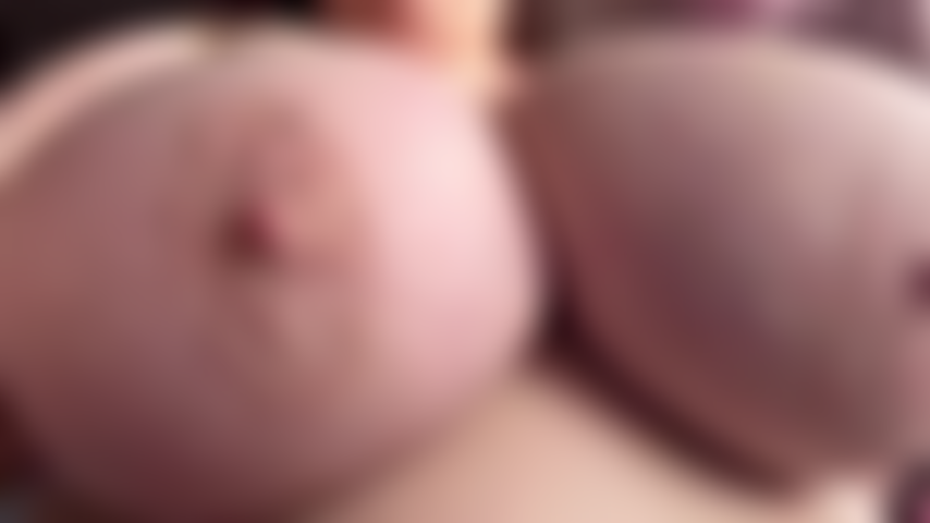 Wank over my huge boobs