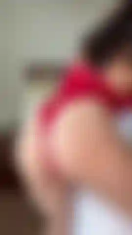 Shake my ass and spread it in red lingerie