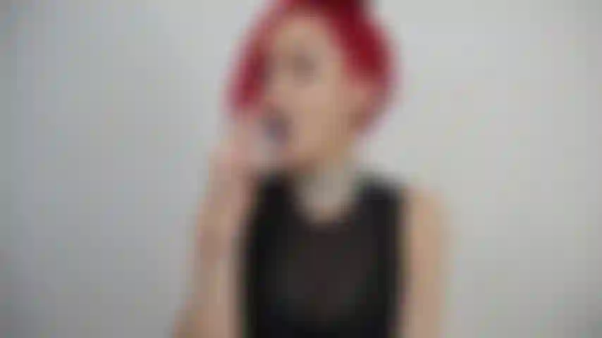 Labbra blu, palle blu.