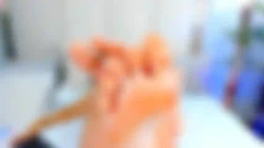 Sexy pedicure and feets