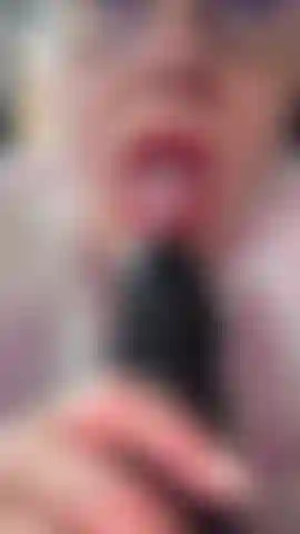 Watch me gag on a thick dildo