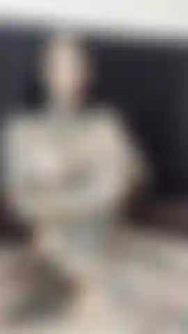 messy blowjob and tit wank with white dildo.