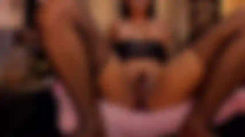 Riding on a BIG DILDO, while JERKING