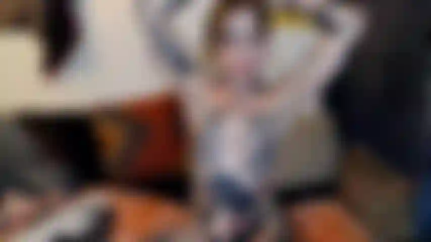 Eddie dean - pompino profondo e sbavato in una sessione con webcam.
