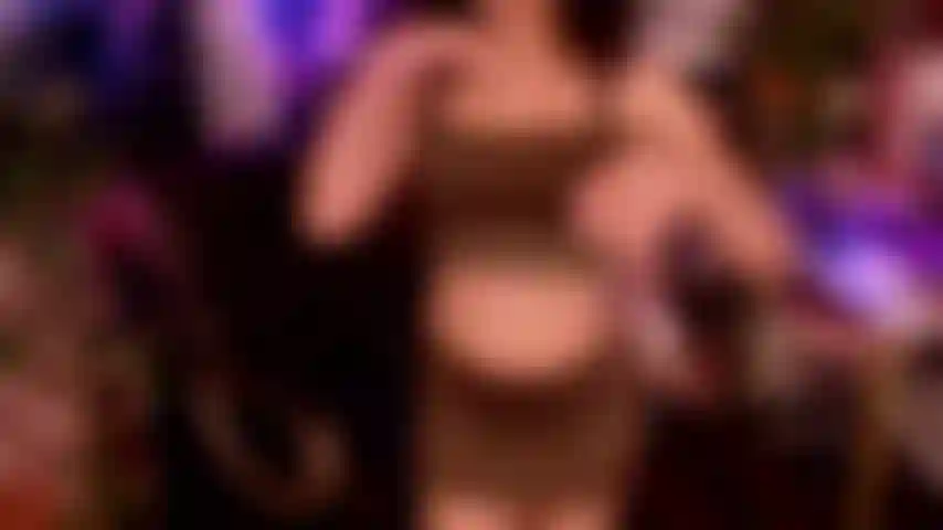 Green Skirt & Top enjoying some BBC