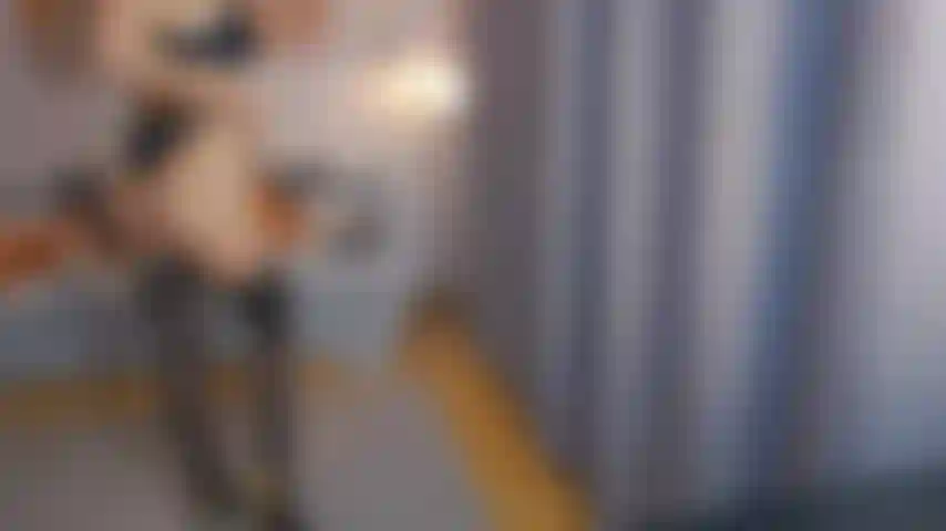 Prova la mia nuova lingerie hot in calze, passerella.