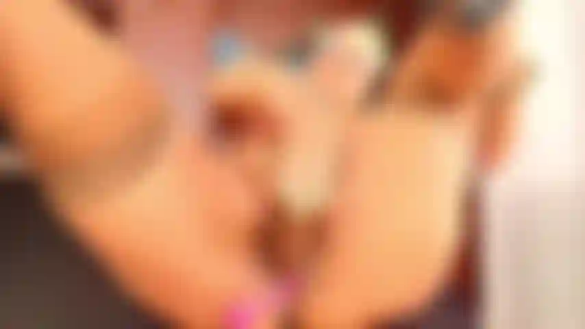 Fucking my pussy in the office