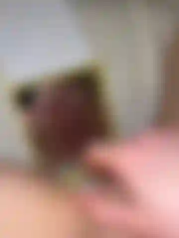 Playing with my hard clit