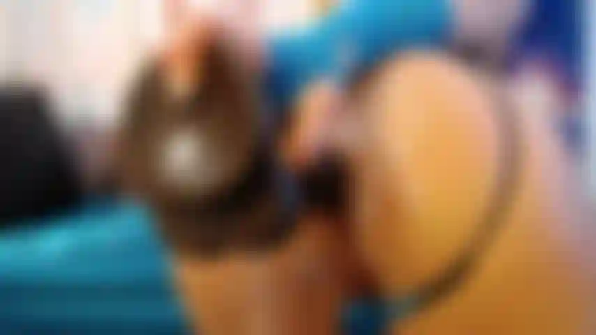 Ho una visione ravvicinata anale di un cazzo mostruoso.