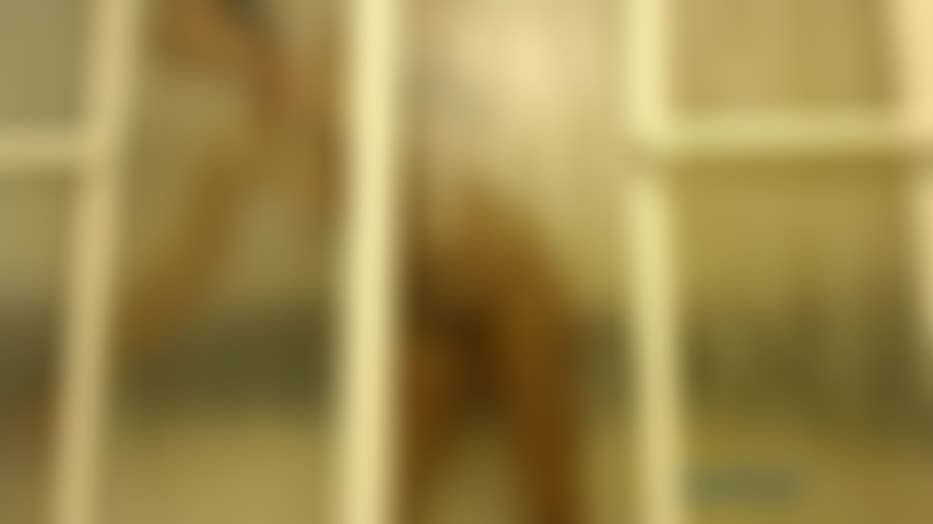 Spy on me in the shower during my honeymoon! I took my clothes off, showered, washed my hair and played with my bbc toy. This is shorter version of another honeymoon shower video I have