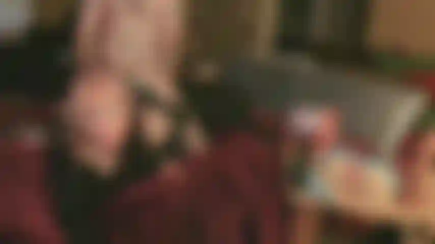 Doggystyle fuck for naughty elf in schoolgirl skirt