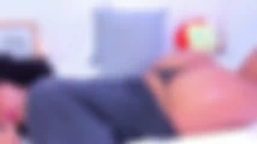 Un grosso culo con olio.