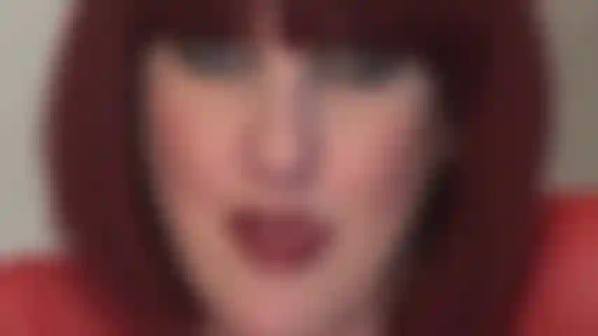 Baci sexy con rossetto rosso.