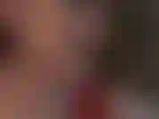 Feticista del rossetto in bocca.