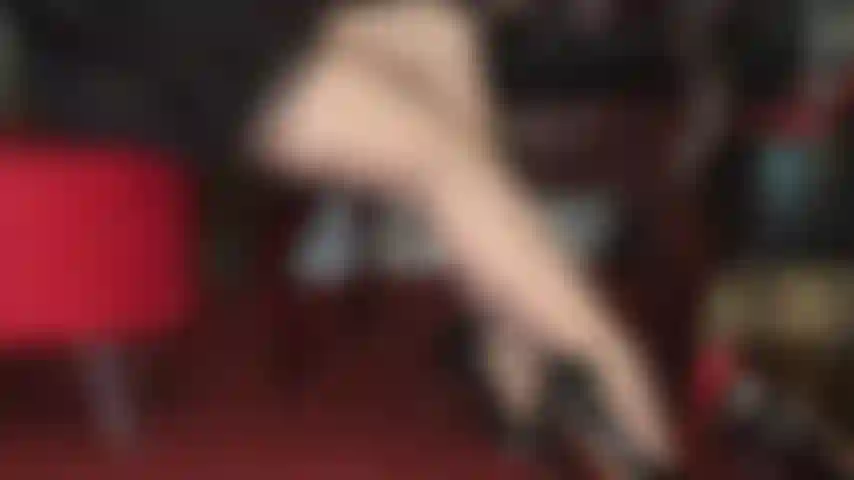 Le calze ti fanno venire voglia di accarezzarle: calze di nylon completamente modellate e giarrettiere che stuzzicano, gambe di nylon setose, reggicalze, guanti di raso e décolleté lucide che pendono.