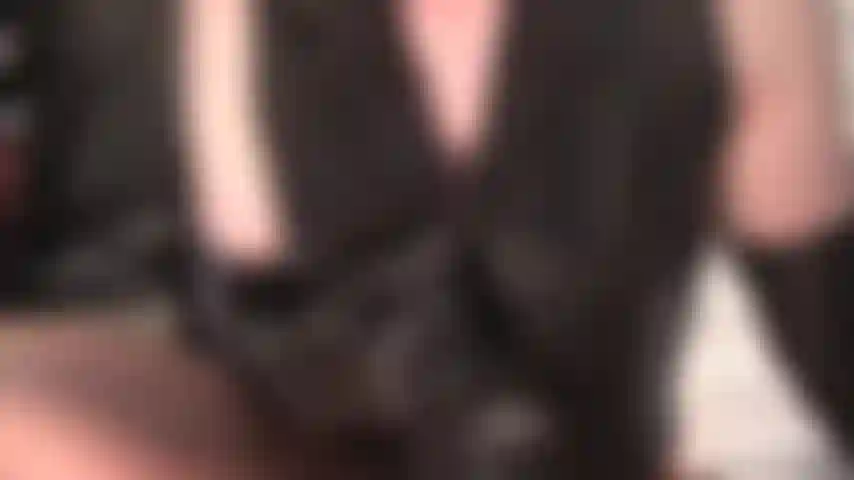 Oh, you love tits and cock - Her sheer lace bra so tempting, and Mistress' cock so thick and juicy... you can't help but drool during this pegging.