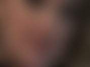 Fetish per i guanti in lattice, stuzzico la bocca. Lingua, labbra, sputo.