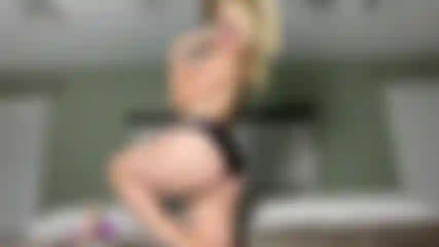 Pigtails and Leather Toy Play - Let me take of my shiny leather bikini and fuck  myself for you