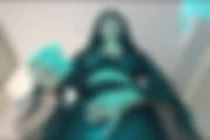 strapon show and lots of saliva