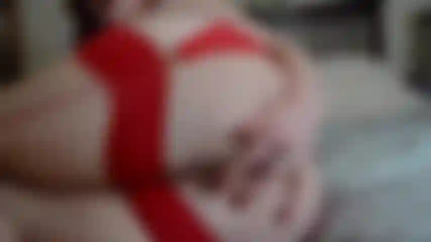 Calze rosse anali da vicino.