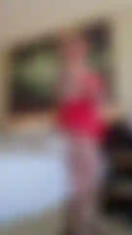 Sexy red lingerie in a curvy amazing body, watch me flirt with you