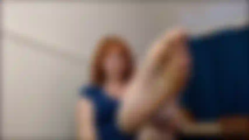 Quick tease with my pretty little feet, high arches, painted wee toes, wrinkly soles (cam footage - haha)