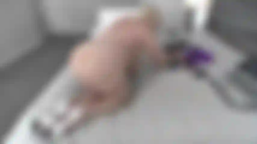 NAKED SIDEWAYS IN THE BED WITH LEGS TOGETHER--TITS HANGING---GET ME PREGNATE