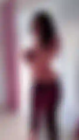 Getting naked in front of my big windows and teasing my pussy in black high heels