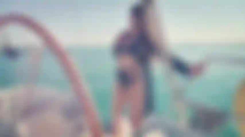 Prendo in giro su uno yacht.