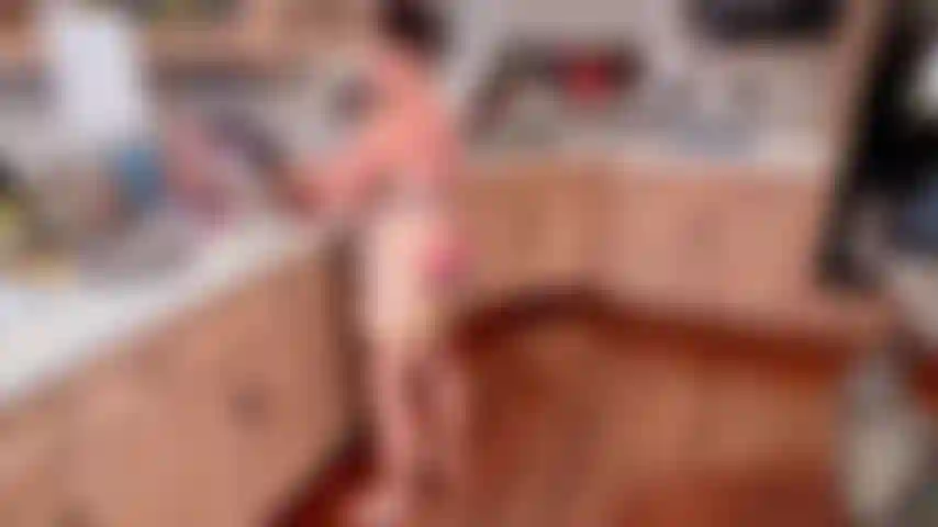 Kitchen Heat - Lingerie and a spatula—my kind of weekend uniform. Cooking something delicious while giving you something to look at. 11/18/2025--Non Explicit, lingerie, cooking, tease, domestic, lifestyle, playful, kitchen--