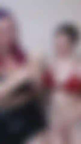 Two girls one dildo! Shared BJ