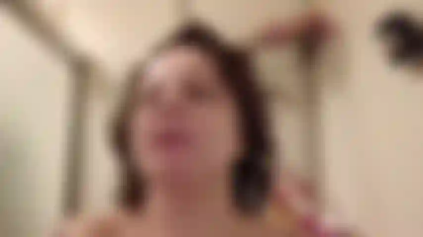 Showering With A BBC Dildo