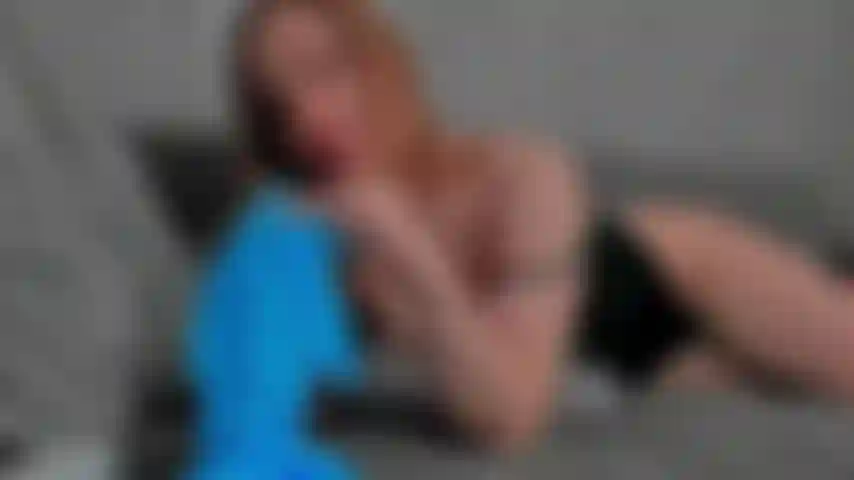 Handjob in medical blue gloves