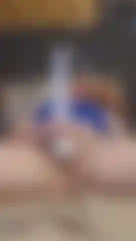 Cheeky playtime  with wand