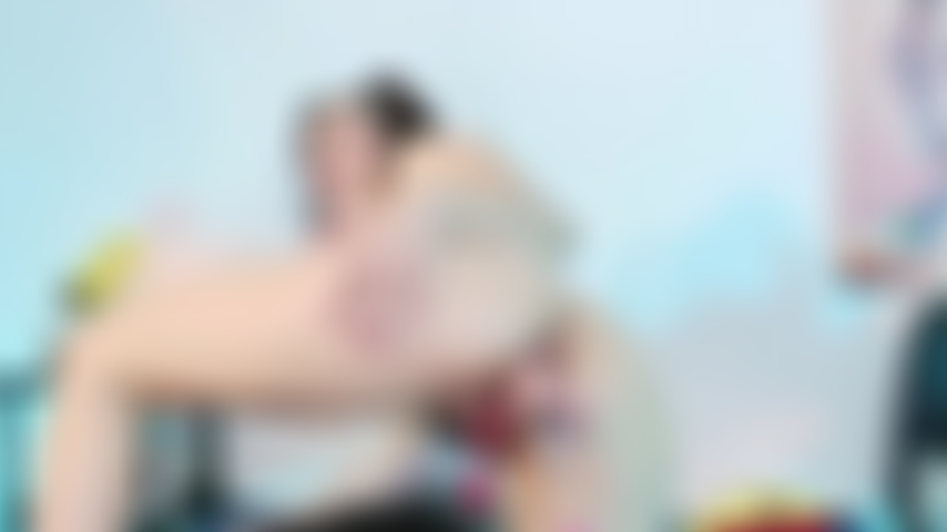 Anale. Macchina del sesso.