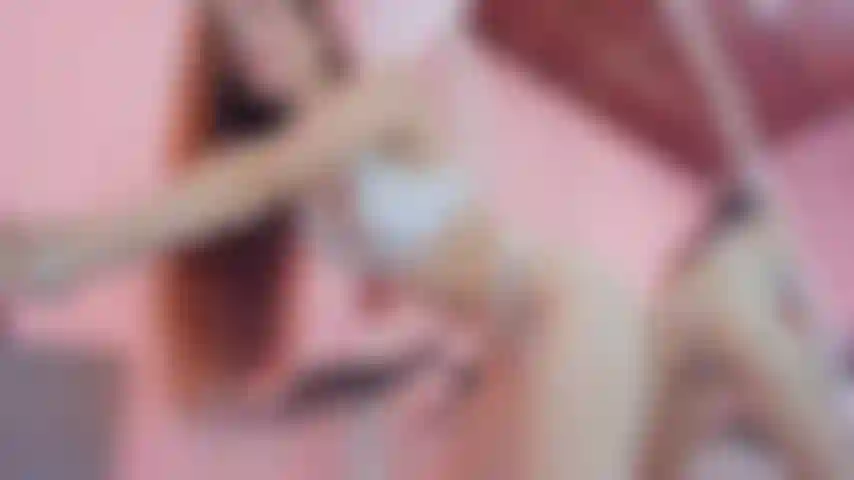 Aline in white and very sexy for you